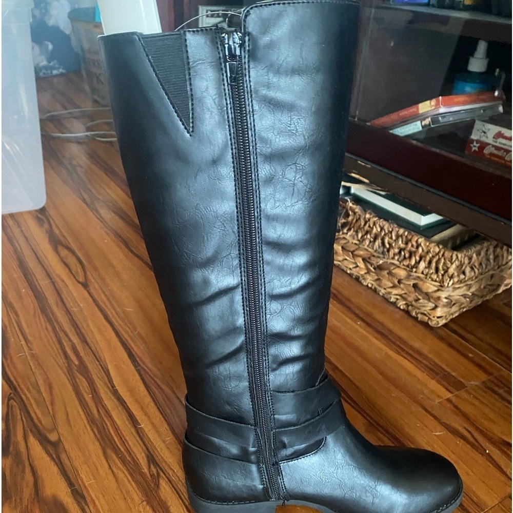 Style @ Co Black Riding Boots Madixie - Picture 6 of 6
